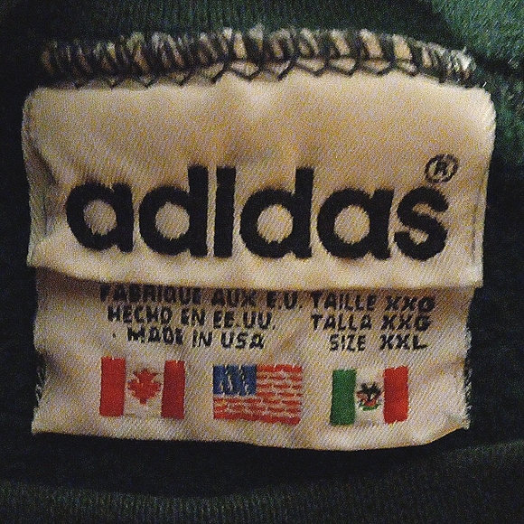 🍁Autumn Closeout SALE 25%🍂🤫XXL Vintage Adidas Algodon Sweatshirt🛍 - Picture 2 of 2